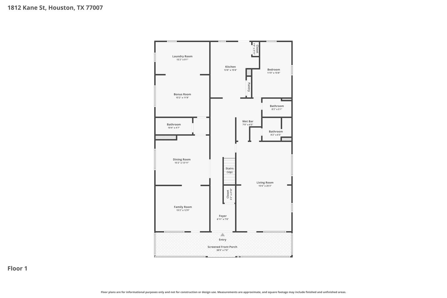 1812 Kane Street Houston, TX 77007 - Photo 36 of 41 a black and white photo of a back back