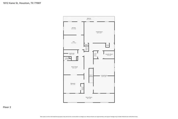 $1,299,000 | 1812 Kane Street, Houston, TX 77007