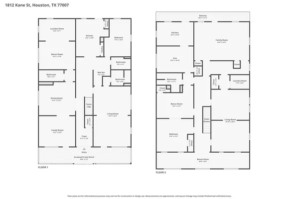 $1,299,000 | 1812 Kane Street, Houston, TX 77007