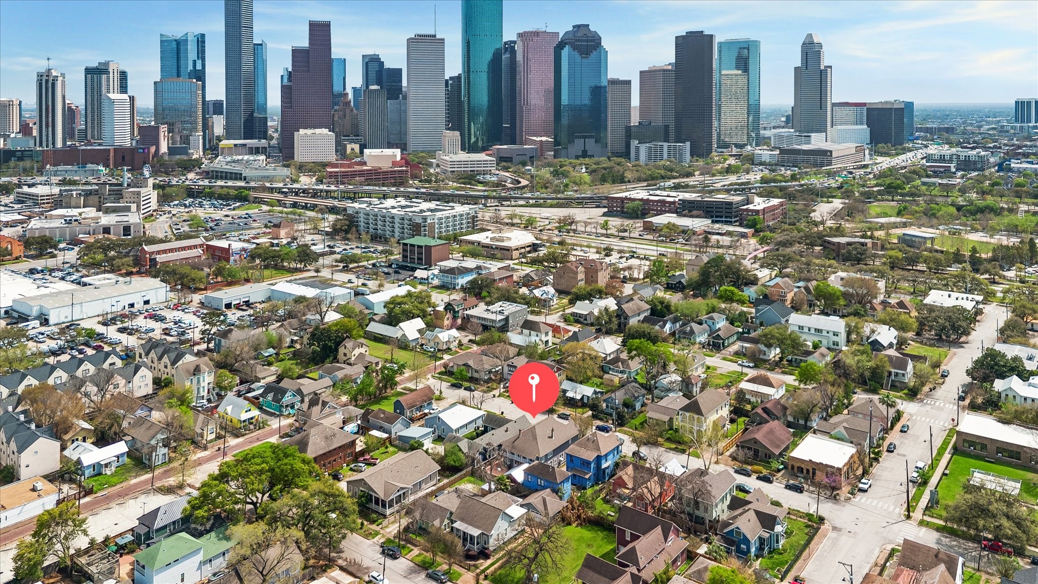 1812 Kane Street Houston, TX 77007 - Photo 41 of 41 a view of a city with tall buildings