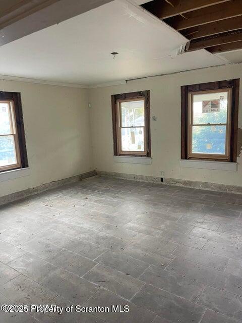 23 Village Road Beach Lake, PA 18405 - Photo 3 of 22 an empty room with a empty space and windows