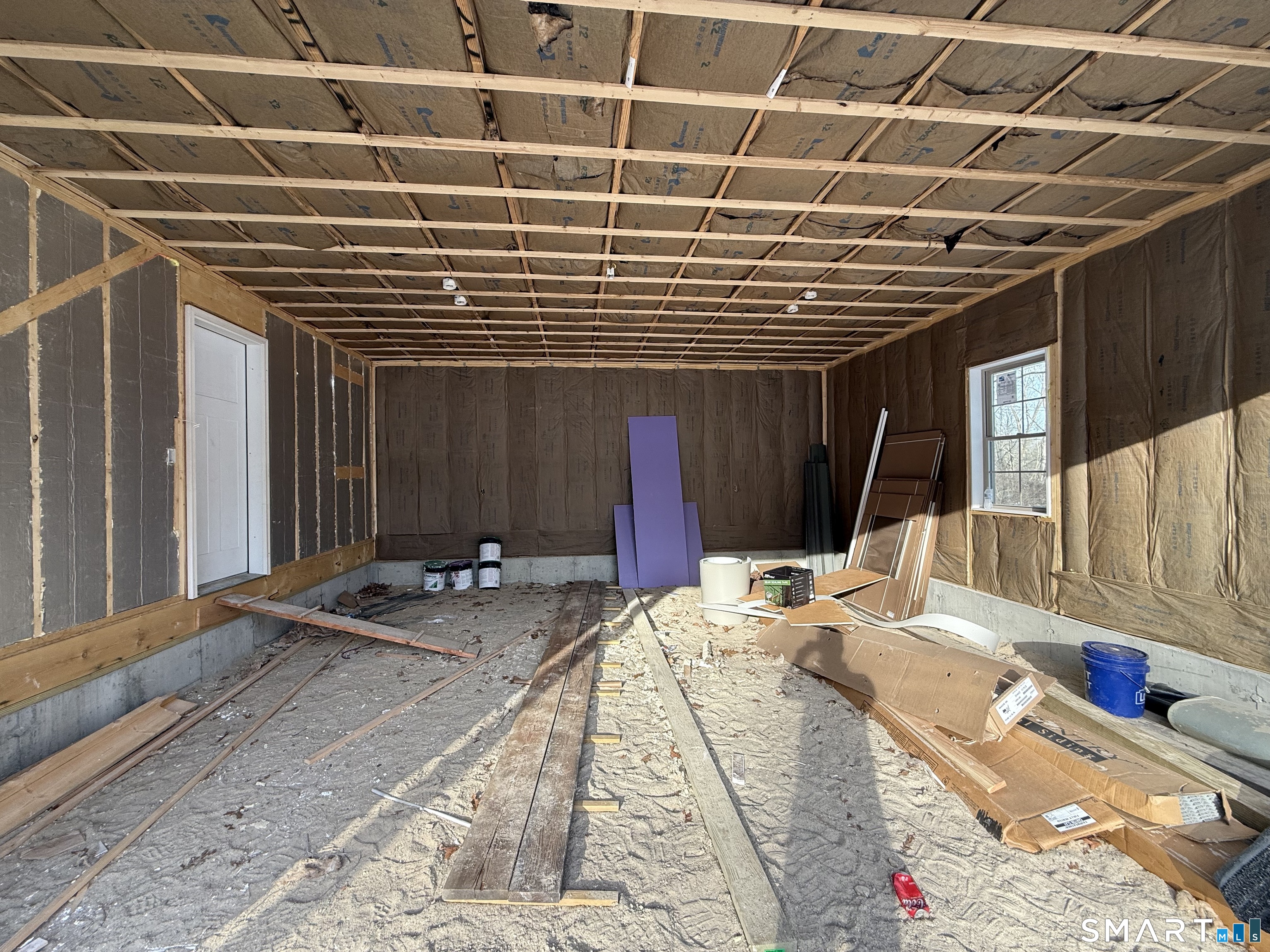 247 Green Hollow Road Killingly, CT 06239 - Photo 4 of 27 a bed room with a bed and a desk