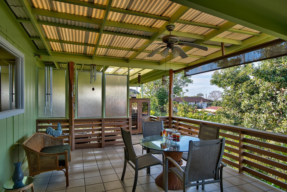 81-6263 Piko Road Captain Cook, HI 96704 - Photo 4 of 30 a view of an outdoor dining space with furniture
