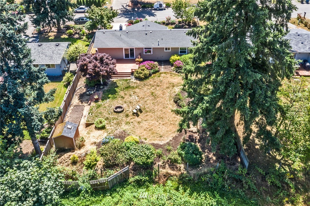 17810 Southeast 121st Place Renton, WA 98059 - Photo 22 of 23 an aerial view of a house with a yard