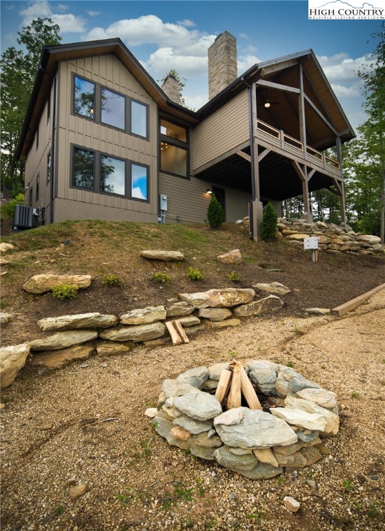 137 Sweetspire Lane Boone, NC 28607 - Photo 28 of 50 a view of a house with a yard