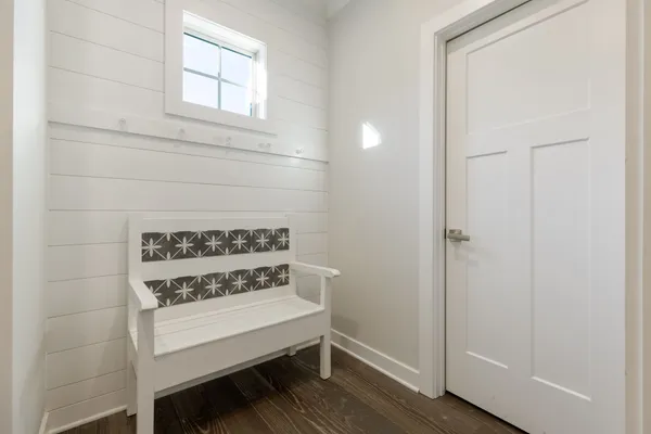a bathroom with a bathtub and a sink