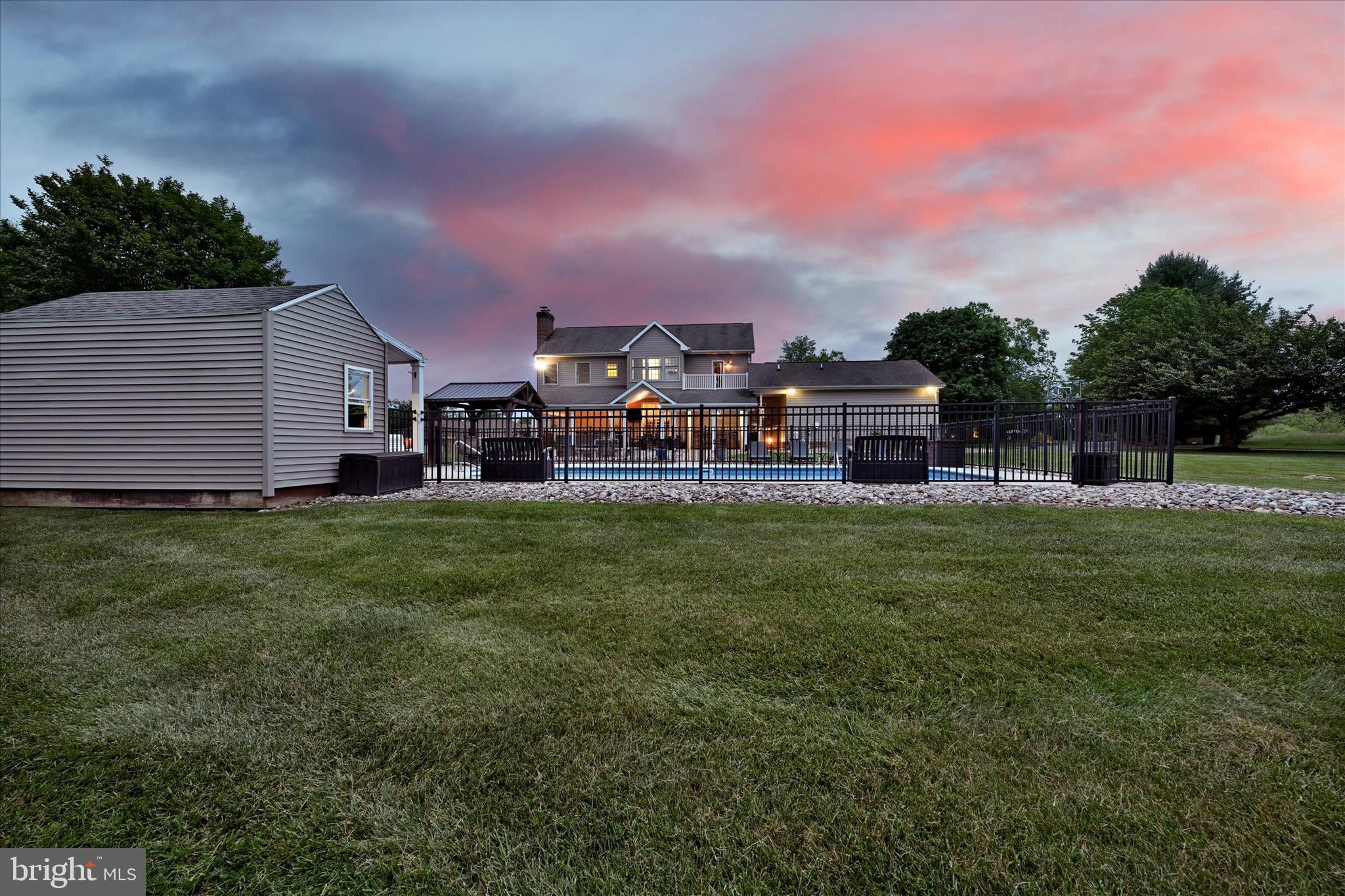 1014 Bernoudy Road White Hall, MD 21161 - Photo 63 of 73 a view of a house with a big yard and sitting area