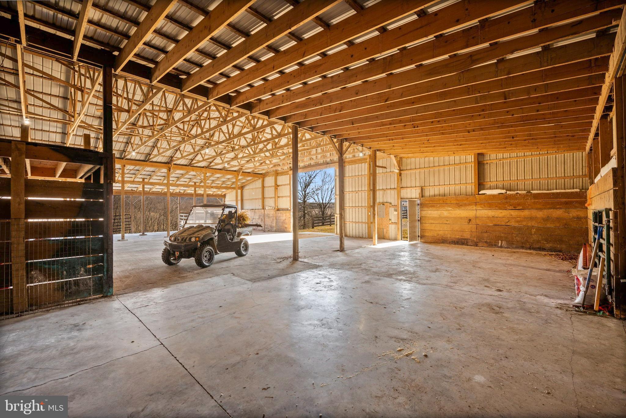 1485 Bachmans Valley Road Westminster, MD 21158 - Photo 58 of 91 Spacious barn with rustic charm and light.