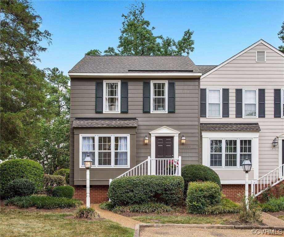 front view of a house