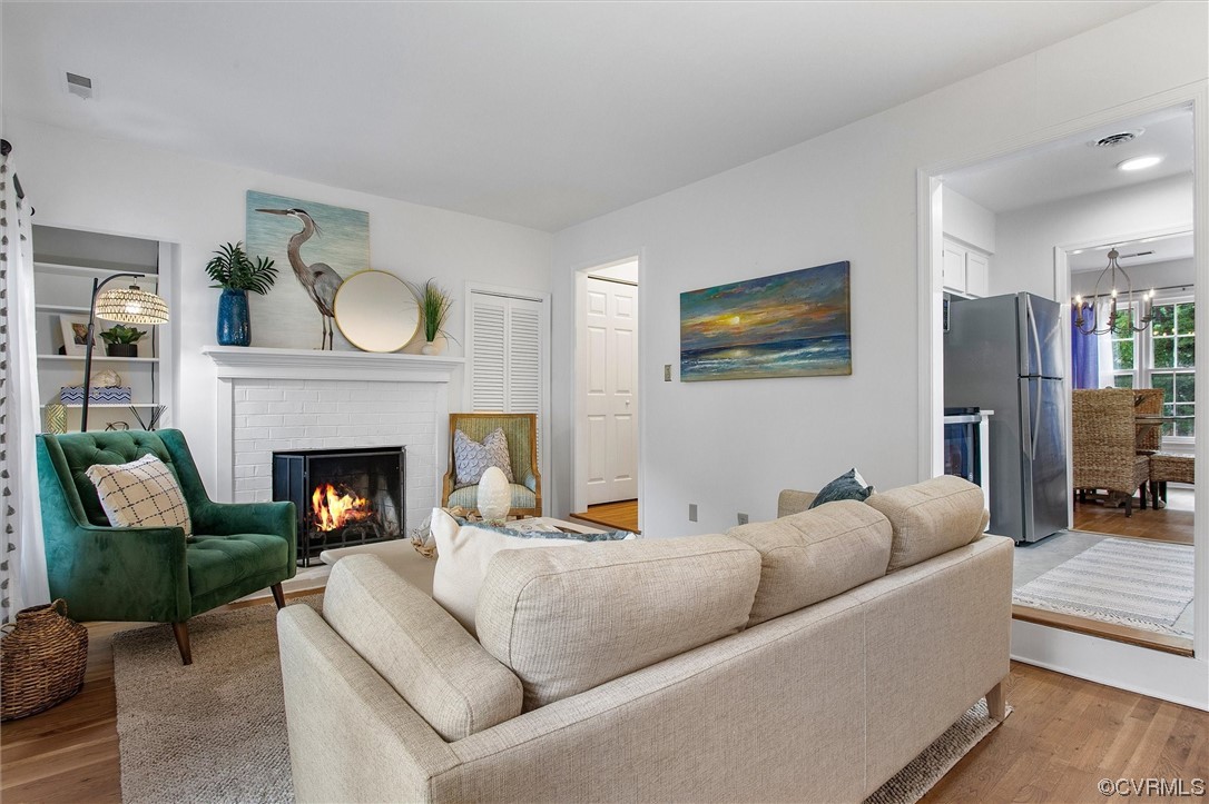 2734 Berkeley Pointe Drive Richmond, VA 23233 - Photo 14 of 31 a living room with furniture fireplace and window