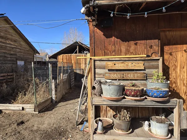 a room with lots of different colored cloths