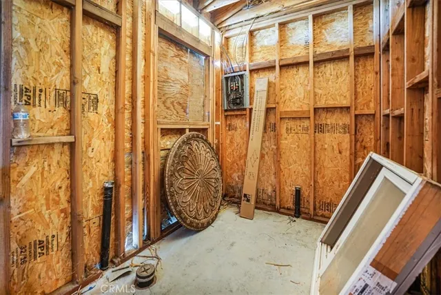 a view of front door