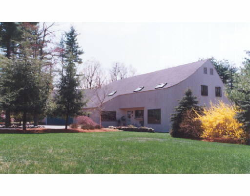 159 Sunset Road Carlisle, MA 01741 - Photo 1 of 1 a black and white house with a big yard