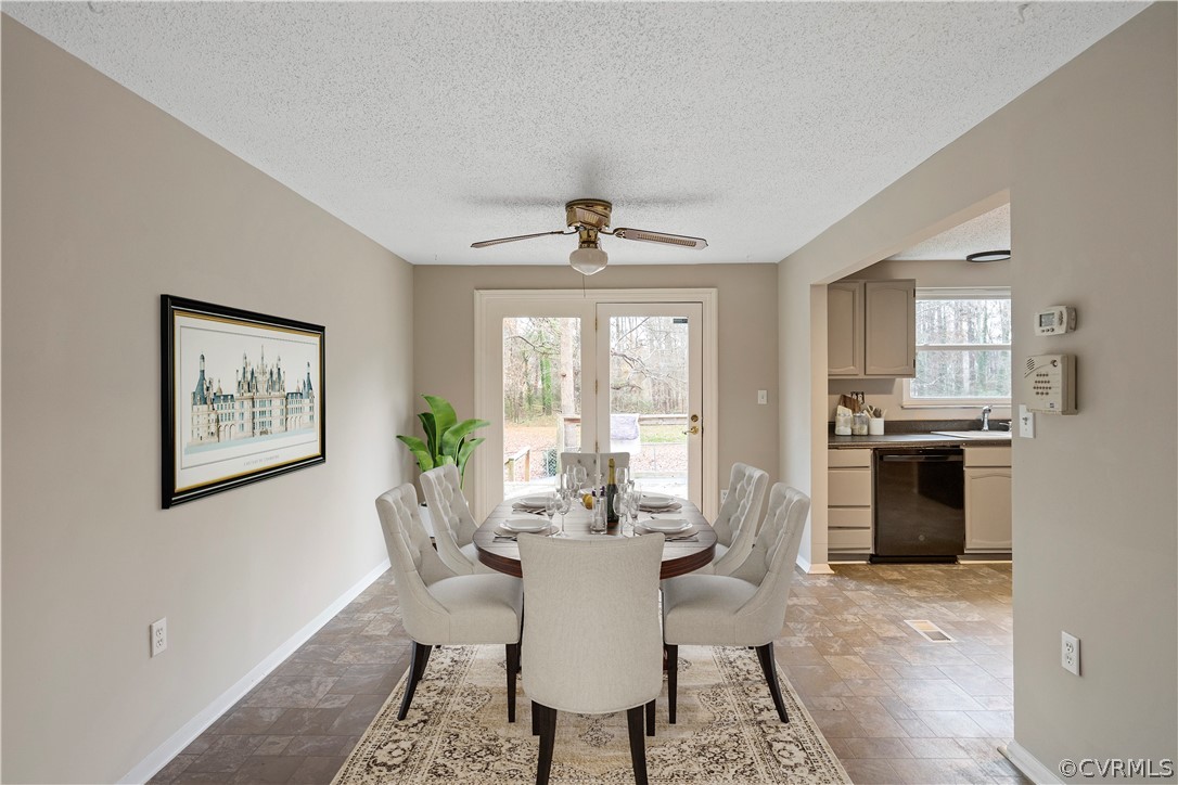 4201 Wistar Road Henrico, VA 23228 - Photo 3 of 30 a view of a dining room with furniture window and outside view