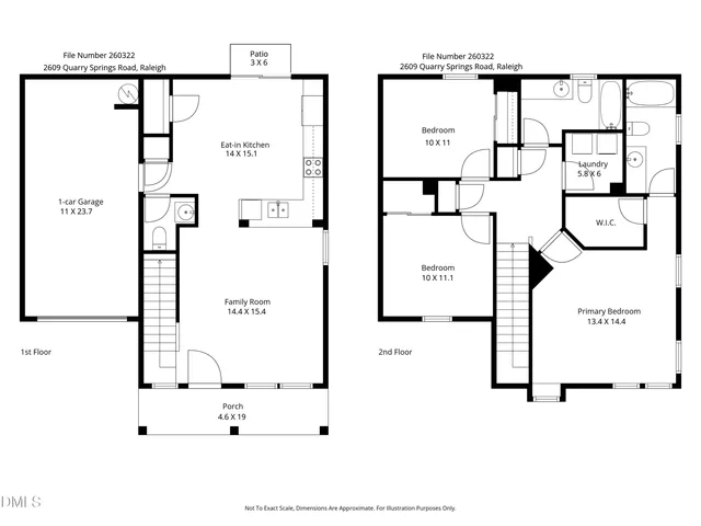 $314,900 | 2609 Quarry Springs Road, Raleigh, NC 27610