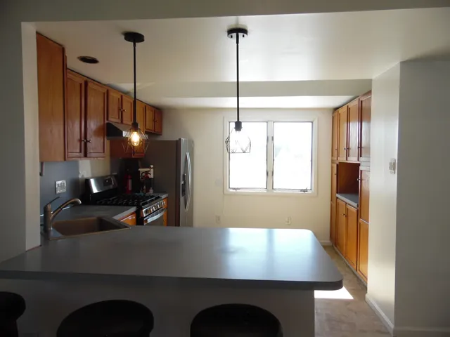a view of a storage and utility room