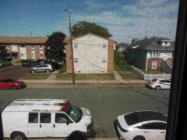 a close up of a shower curtain