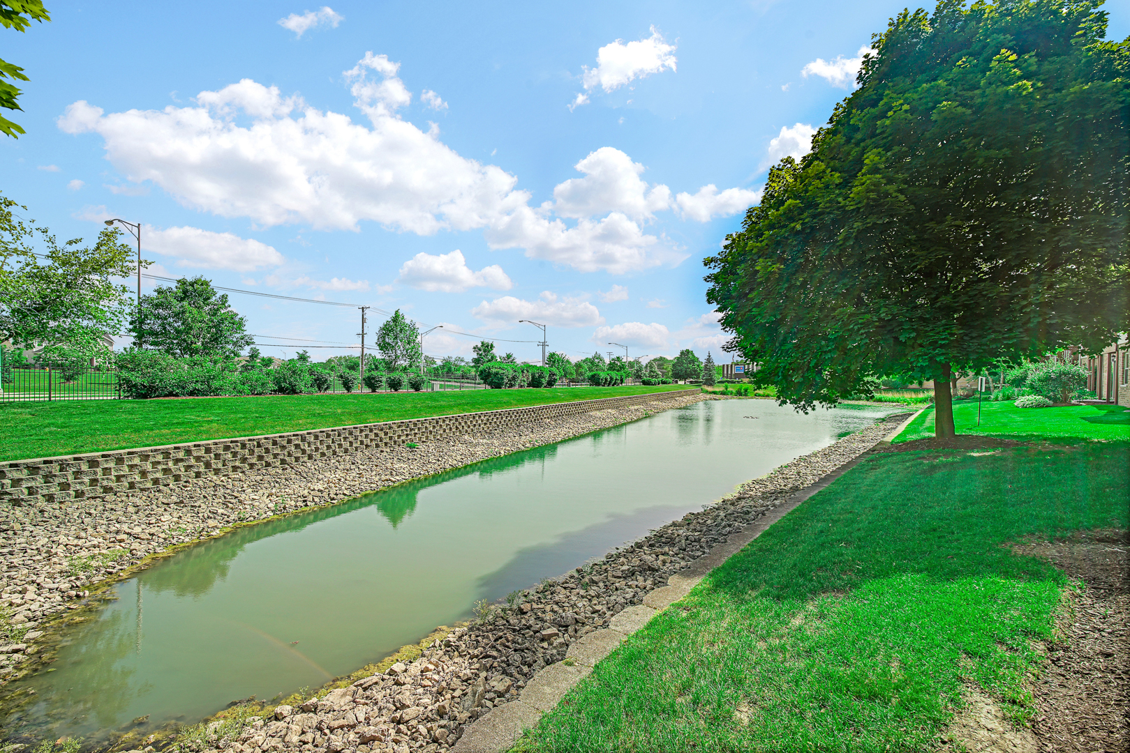 726 St Johns Place Addison, IL 60101 - Photo 35 of 39 a view of a lake with a city view