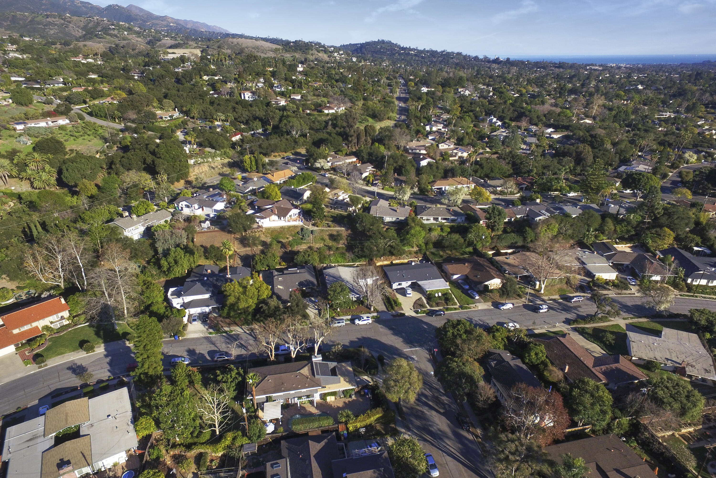 809 Willowglen Road Santa Barbara, CA 93105 - Photo 41 of 49 Aerial East - 809 Willowglen Rd SB 93105