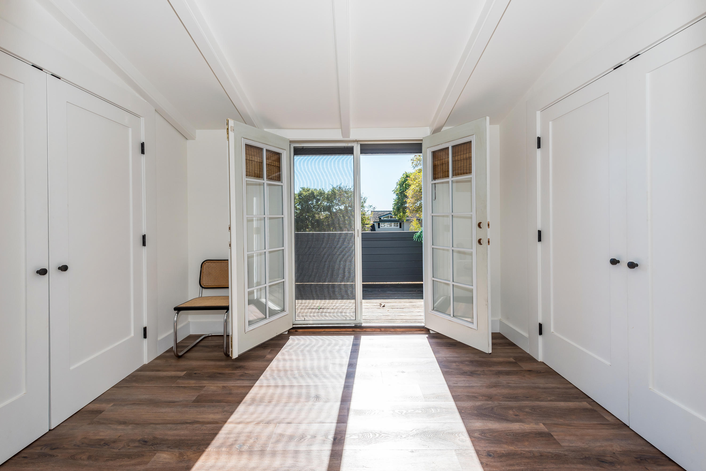 809 Willowglen Road Santa Barbara, CA 93105 - Photo 5 of 49 Closets to Patio - 809 Willowglen Rd