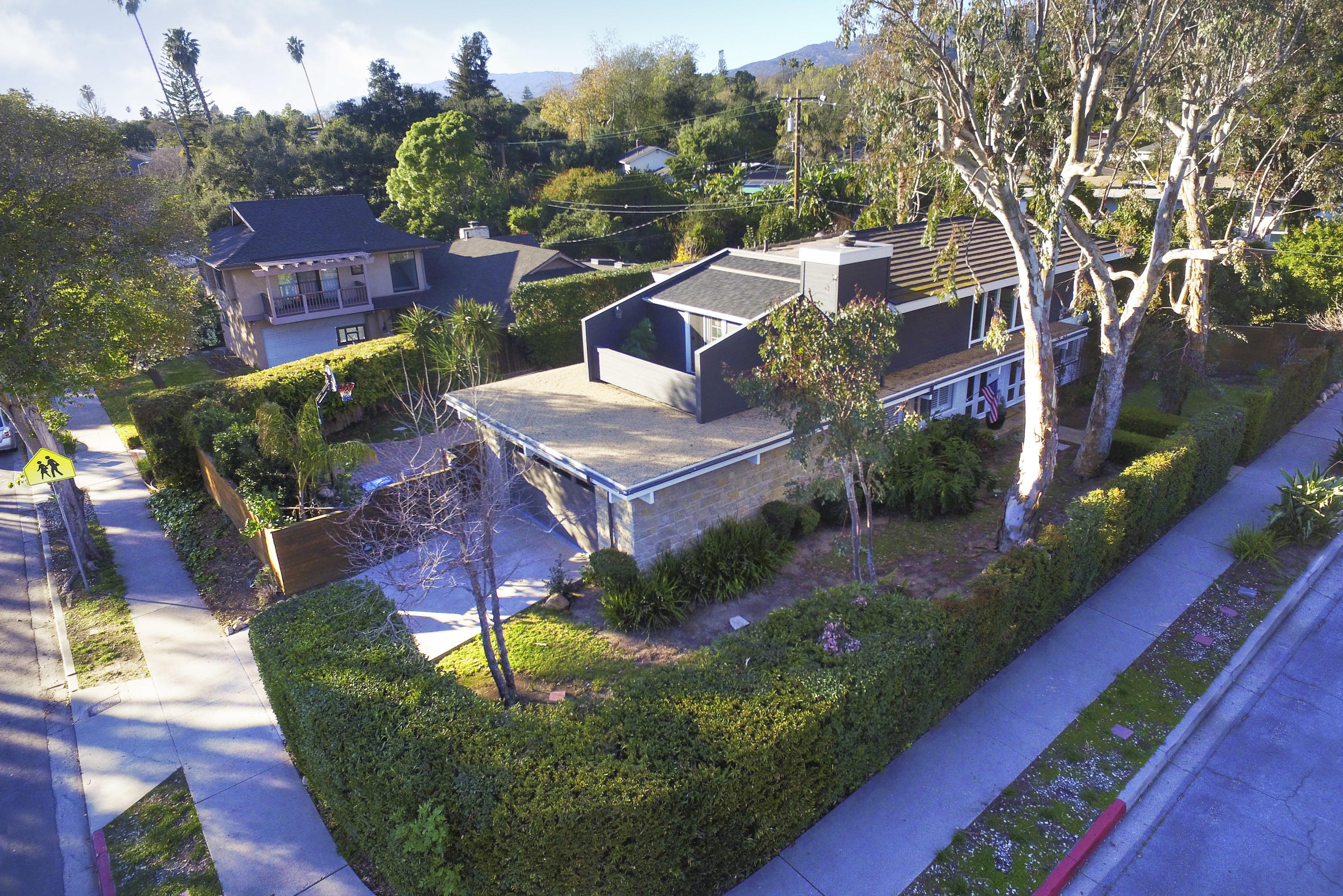 809 Willowglen Road Santa Barbara, CA 93105 - Photo 10 of 49 Corner Aerial - 809 Willowglen Rd