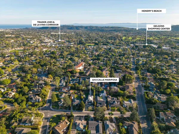 $3,795,000 | 3213 Calle Mariposa, Santa Barbara, CA 93105