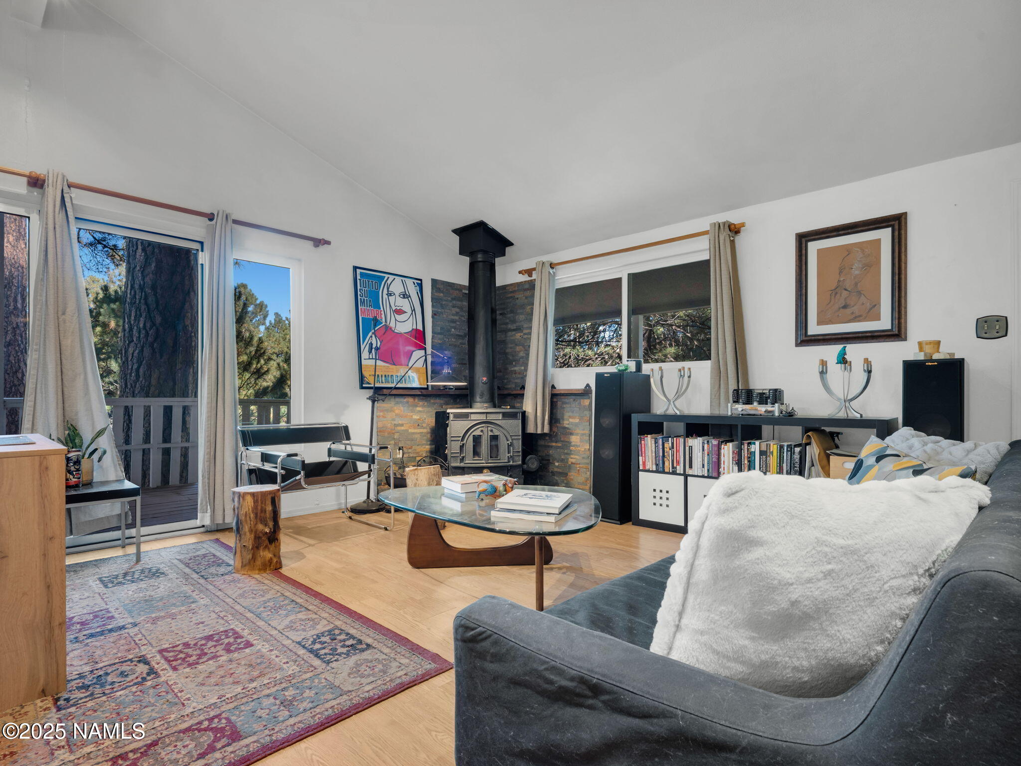 4449 Canyon Loop Flagstaff, AZ 86005 - Photo 5 of 37 a living room with furniture and wooden floor