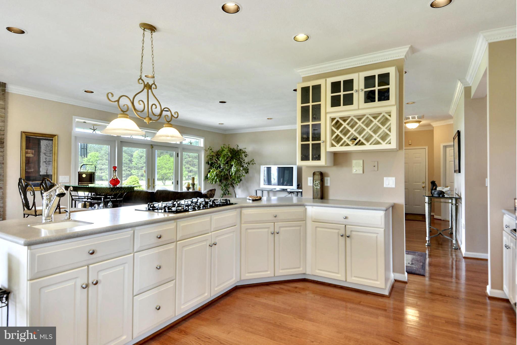 2818 Cox Neck Road Chester, MD 21619 - Photo 17 of 30 Country Bistro Kitchen with Custom Cabinetry