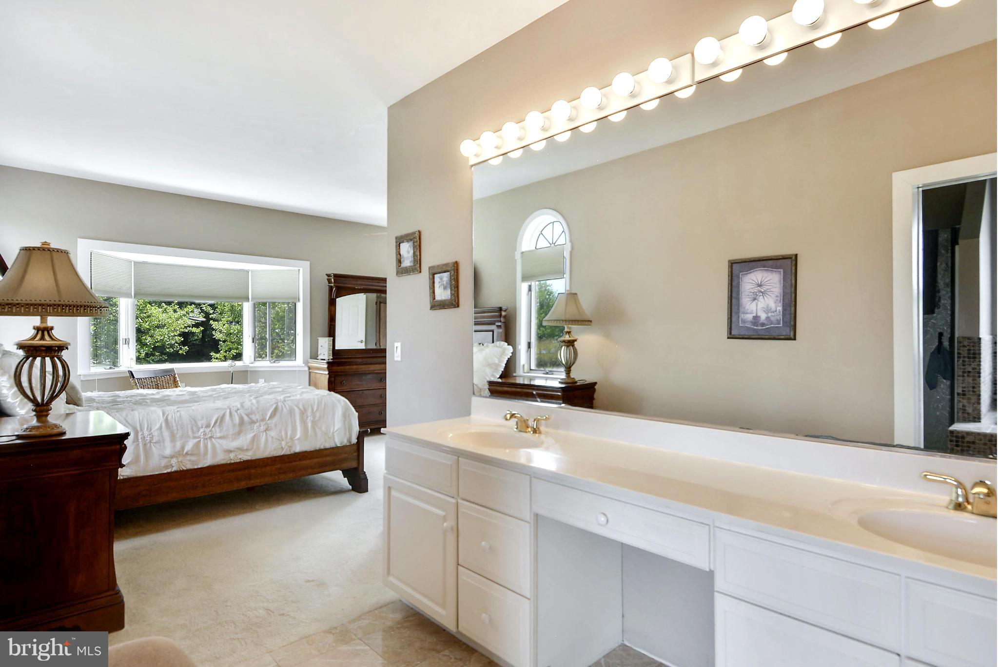 2818 Cox Neck Road Chester, MD 21619 - Photo 22 of 30 En Suite Dual Vanity Master Bath