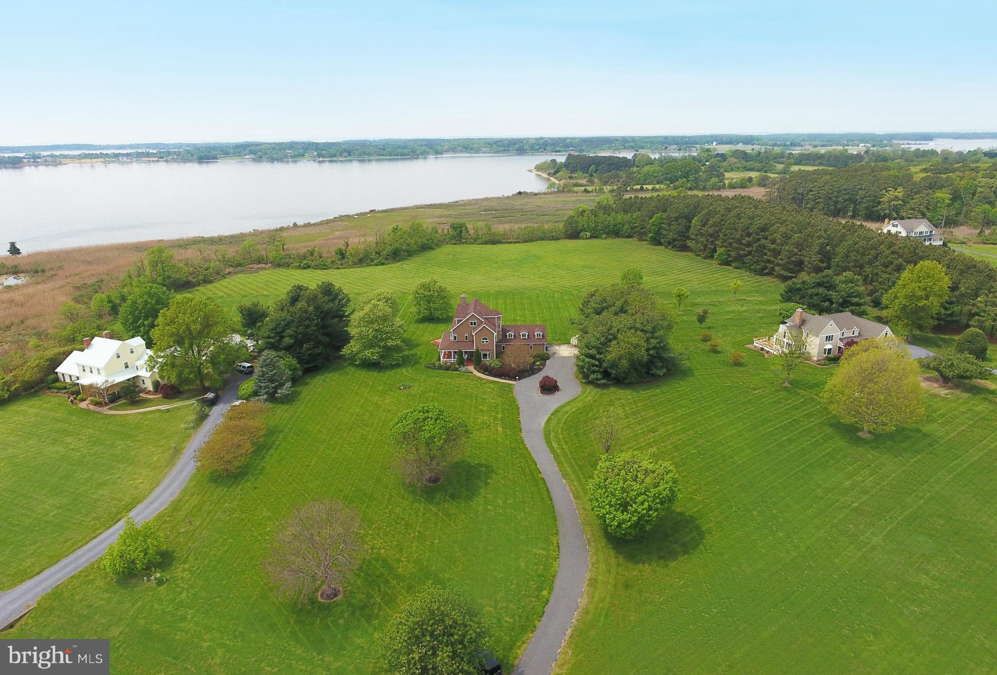 2818 Cox Neck Road Chester, MD 21619 - Photo 4 of 30 Winding Circular Drive to 3.11 Verdant Acres