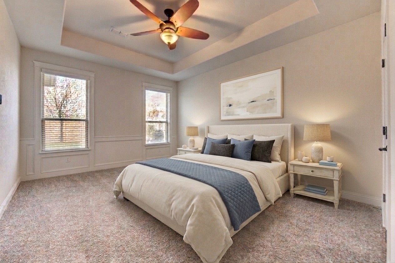 6622 Tiger Trail Katy, TX 77493 - Photo 29 of 49 a bedroom with bed and window