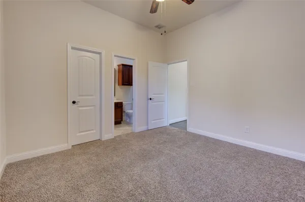 a view of empty room