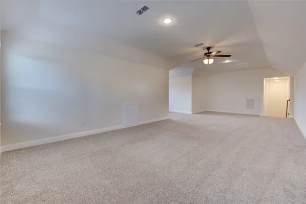 a view of empty room