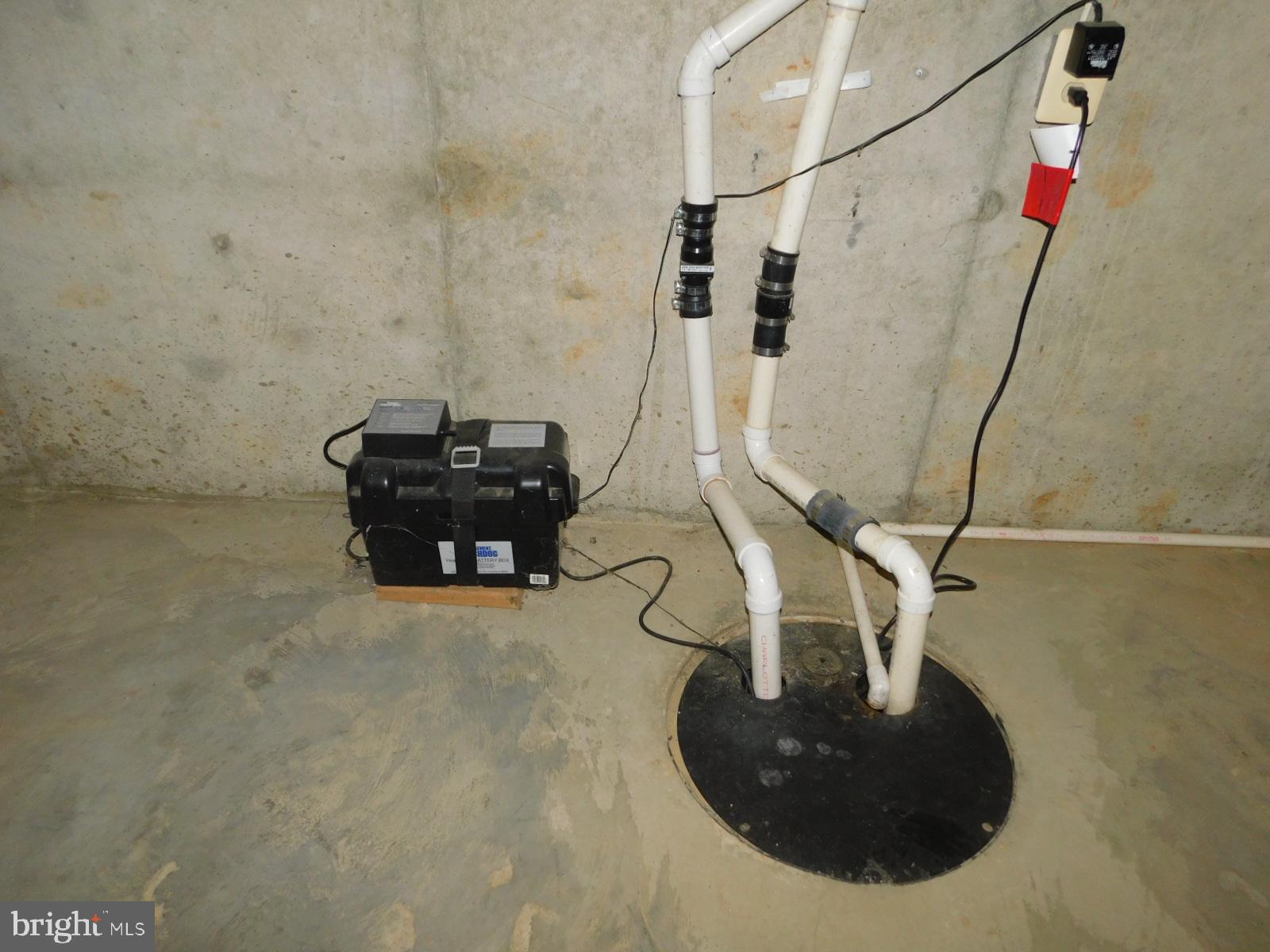 5 Keppels Mill Court Rising Sun, MD 21911 - Photo 31 of 49 Sump pump system in a basement.
