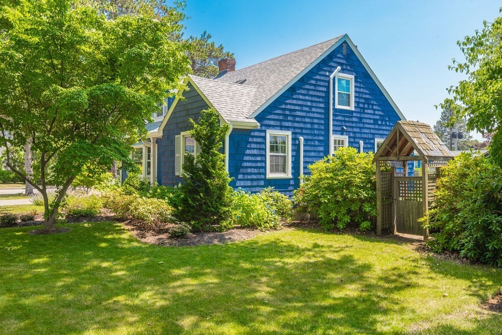 2 Princeton Avenue Beverly, MA 01915 - Photo 22 of 27 a view of a house with garden and yard