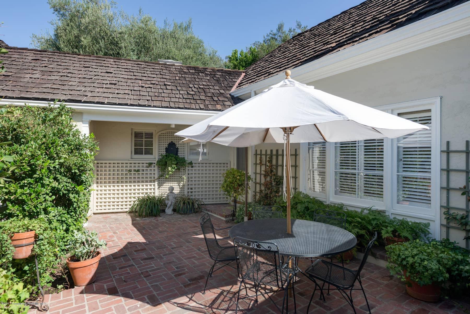 581 Busch Place Pasadena, CA 91105 - Photo 44 of 44 a view of house with backyard and sitting area