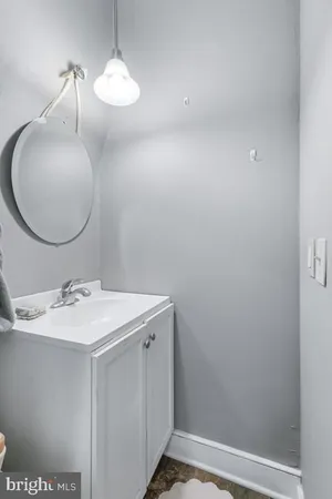a view of a room with white door