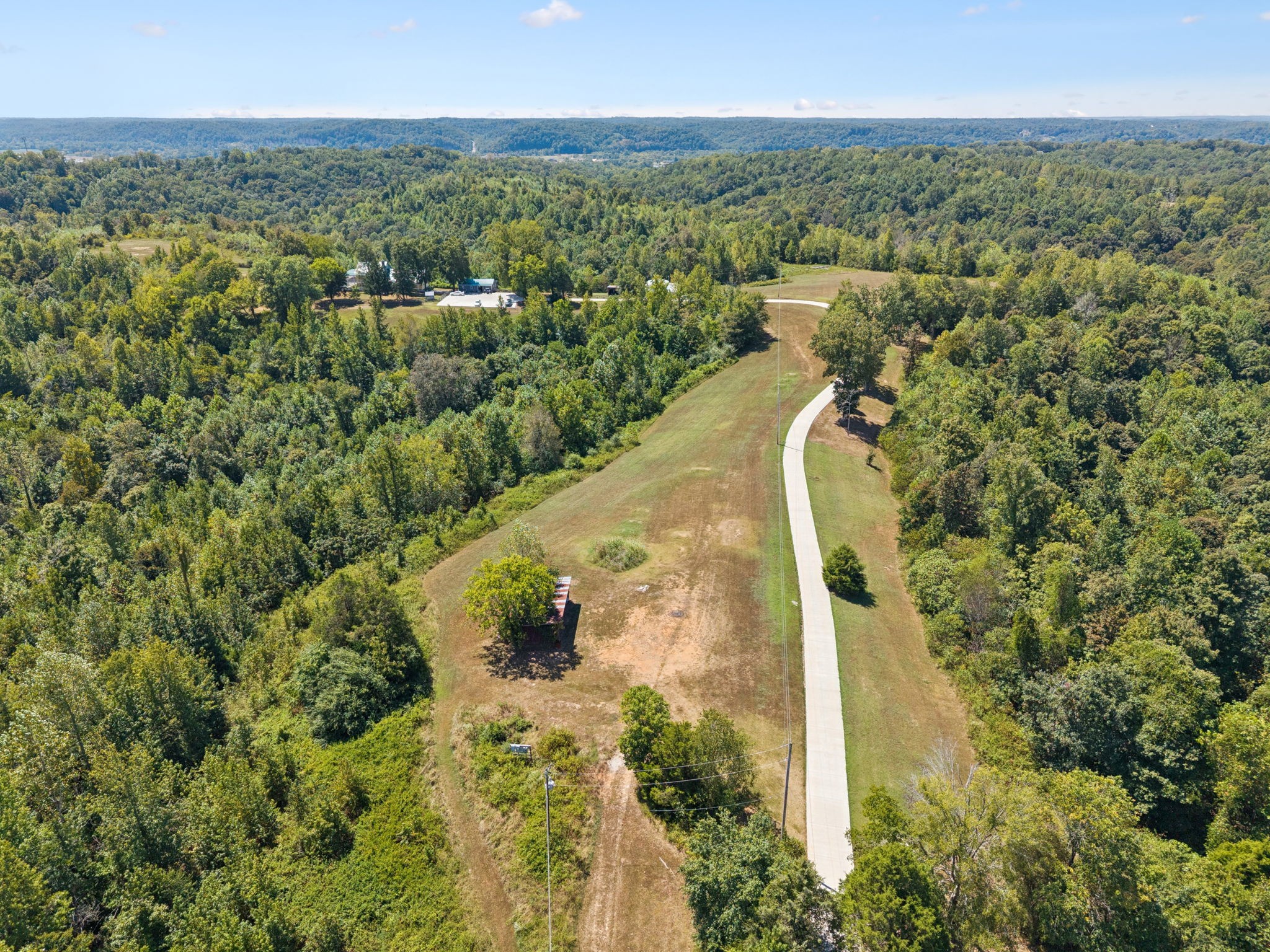 294 Ed Harris Road Ashland City, TN 37015 - Photo 17 of 65 an aerial view of residential house with outdoor space