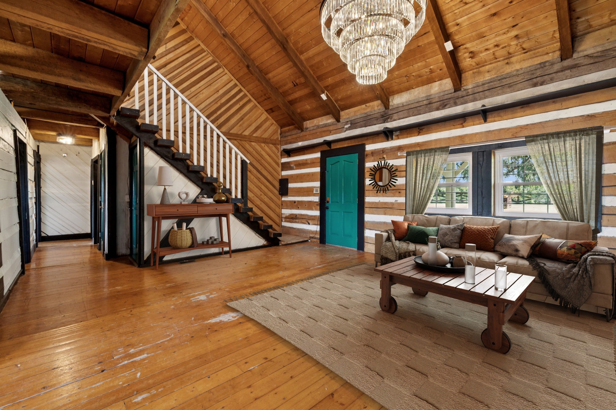 294 Ed Harris Road Ashland City, TN 37015 - Photo 22 of 65 a living room with furniture and wooden floor