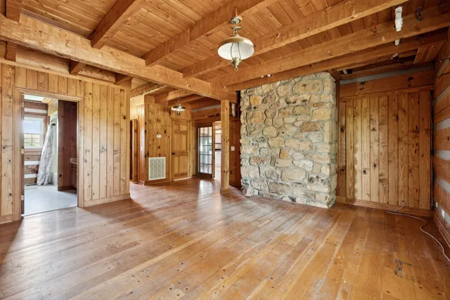 a bathroom with a sink and a shower