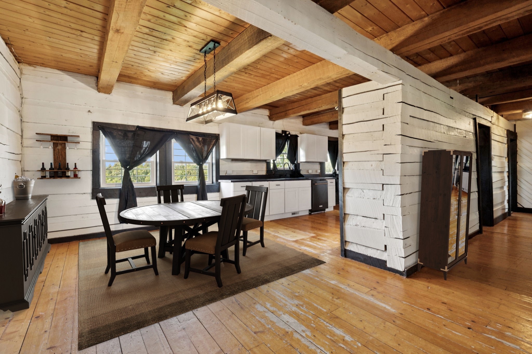 294 Ed Harris Road Ashland City, TN 37015 - Photo 26 of 65 a view of a dining room with furniture and wooden floor