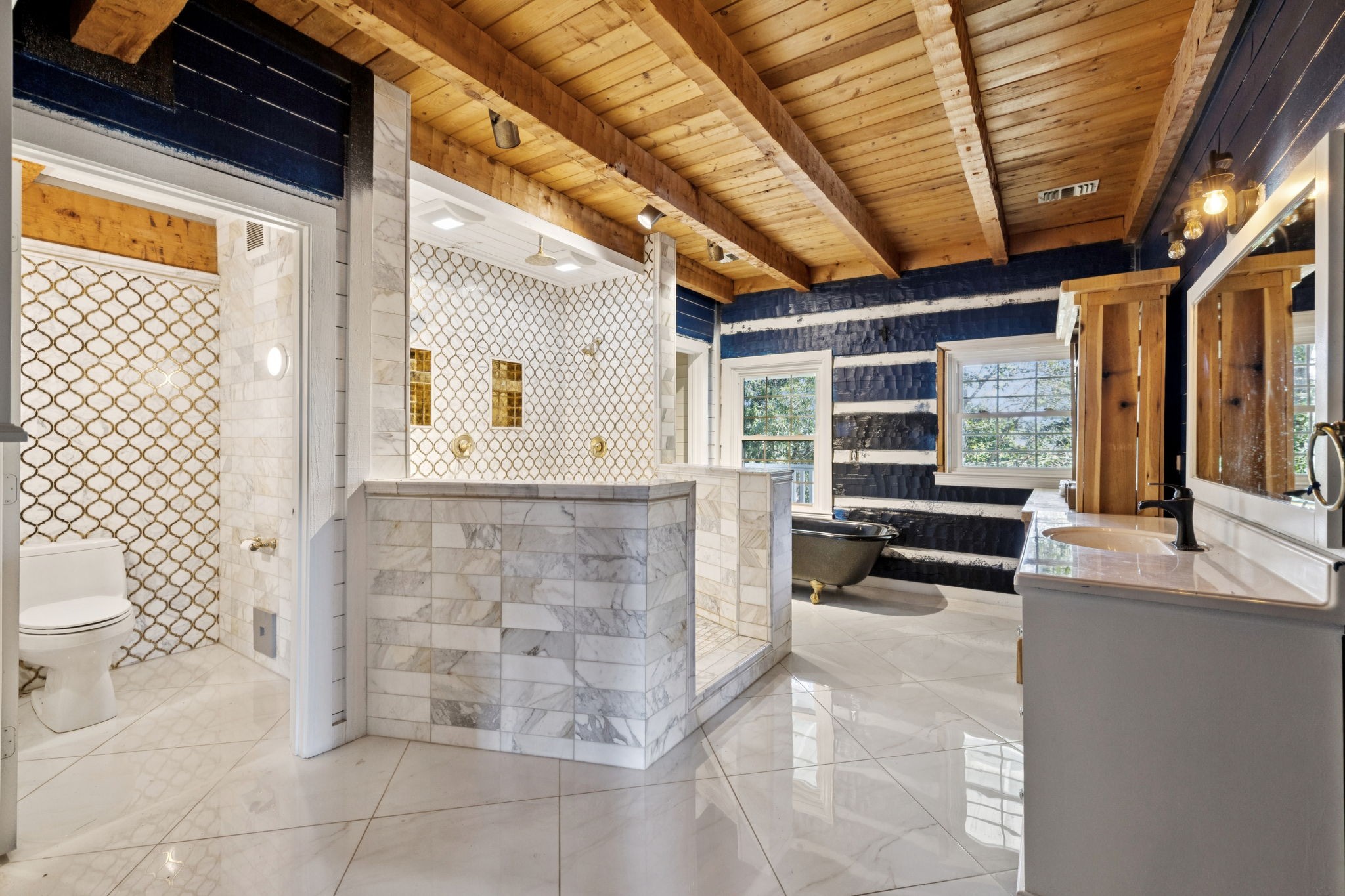294 Ed Harris Road Ashland City, TN 37015 - Photo 32 of 65 a bathroom with a sink toilet and shower