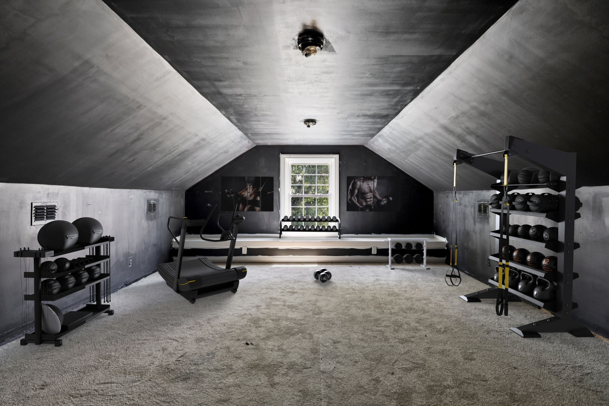 294 Ed Harris Road Ashland City, TN 37015 - Photo 59 of 65 a living room with furniture and a flat screen tv