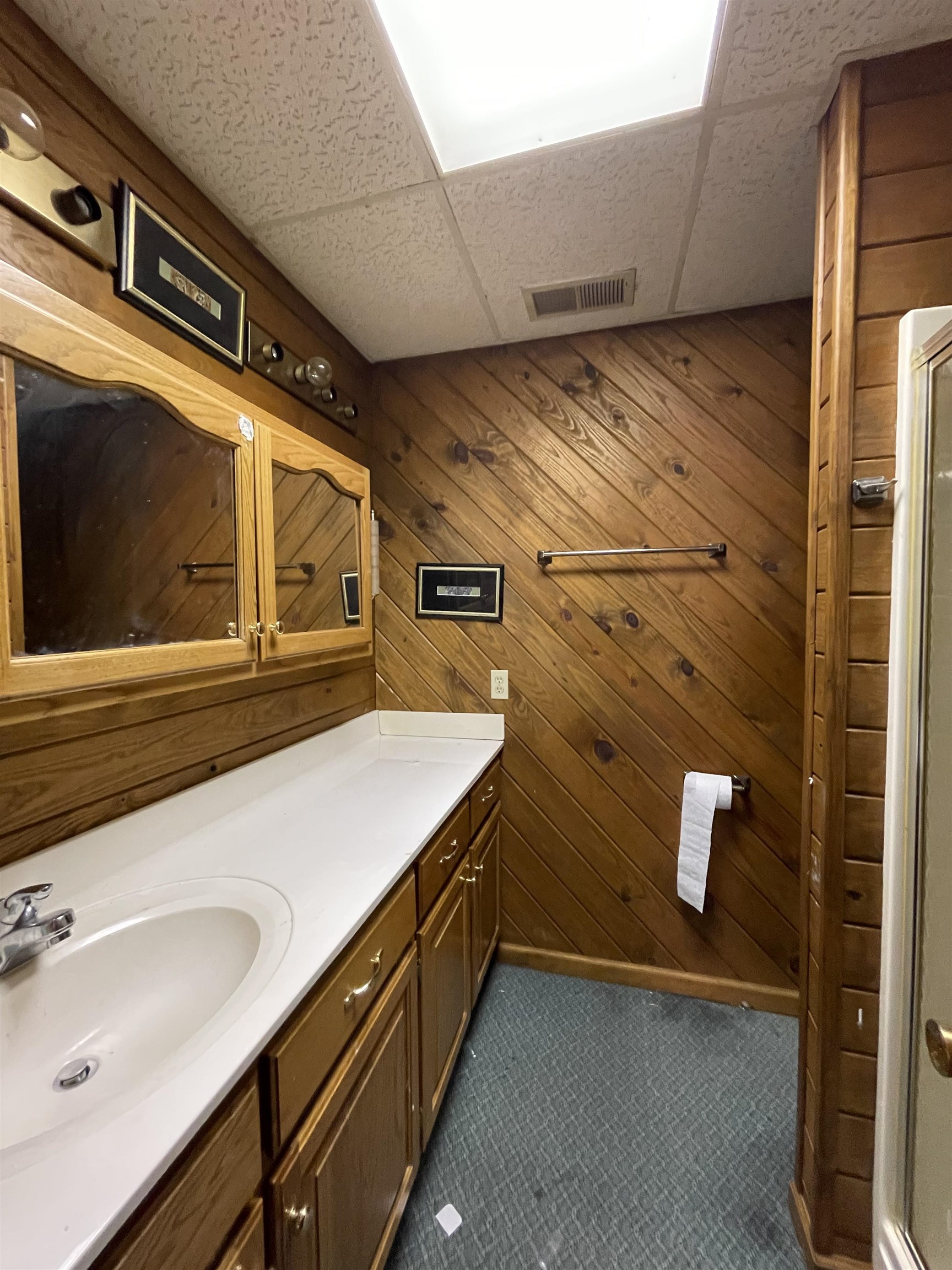 1110 Small Road Morris Chapel, TN 38361 - Photo 8 of 25 a bathroom with a sink and a mirror