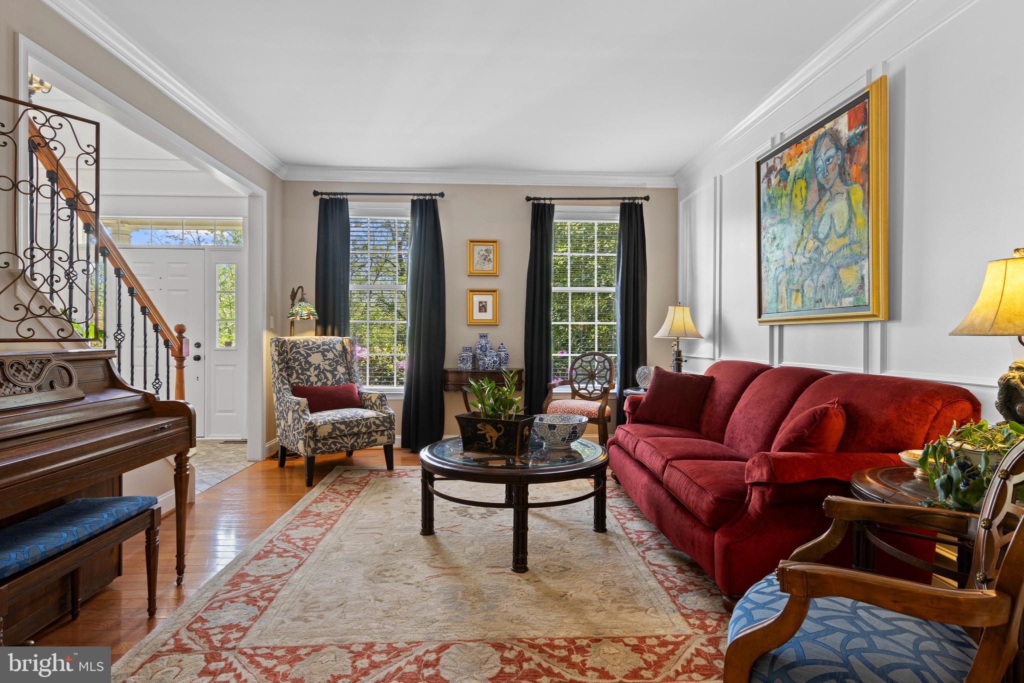 139 Watson Mill Road Landenberg, PA 19350 - Photo 24 of 73 a living room with furniture and a potted plant