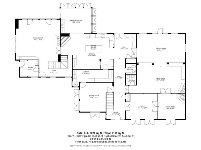 a picture of a floor plan