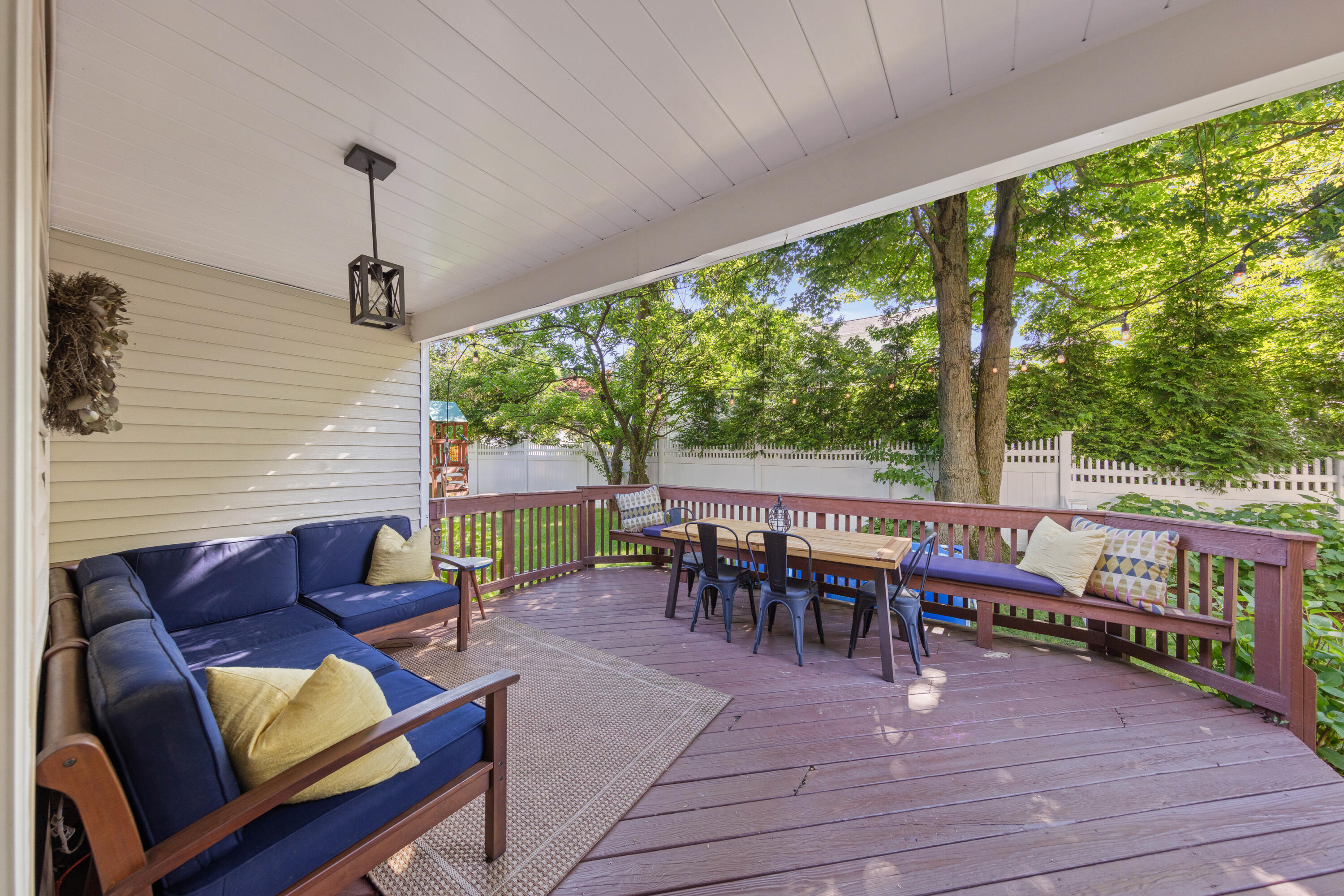 12 Miles Road Darien, CT 06820 - Photo 24 of 31 a outdoor space with furniture and wooden floor