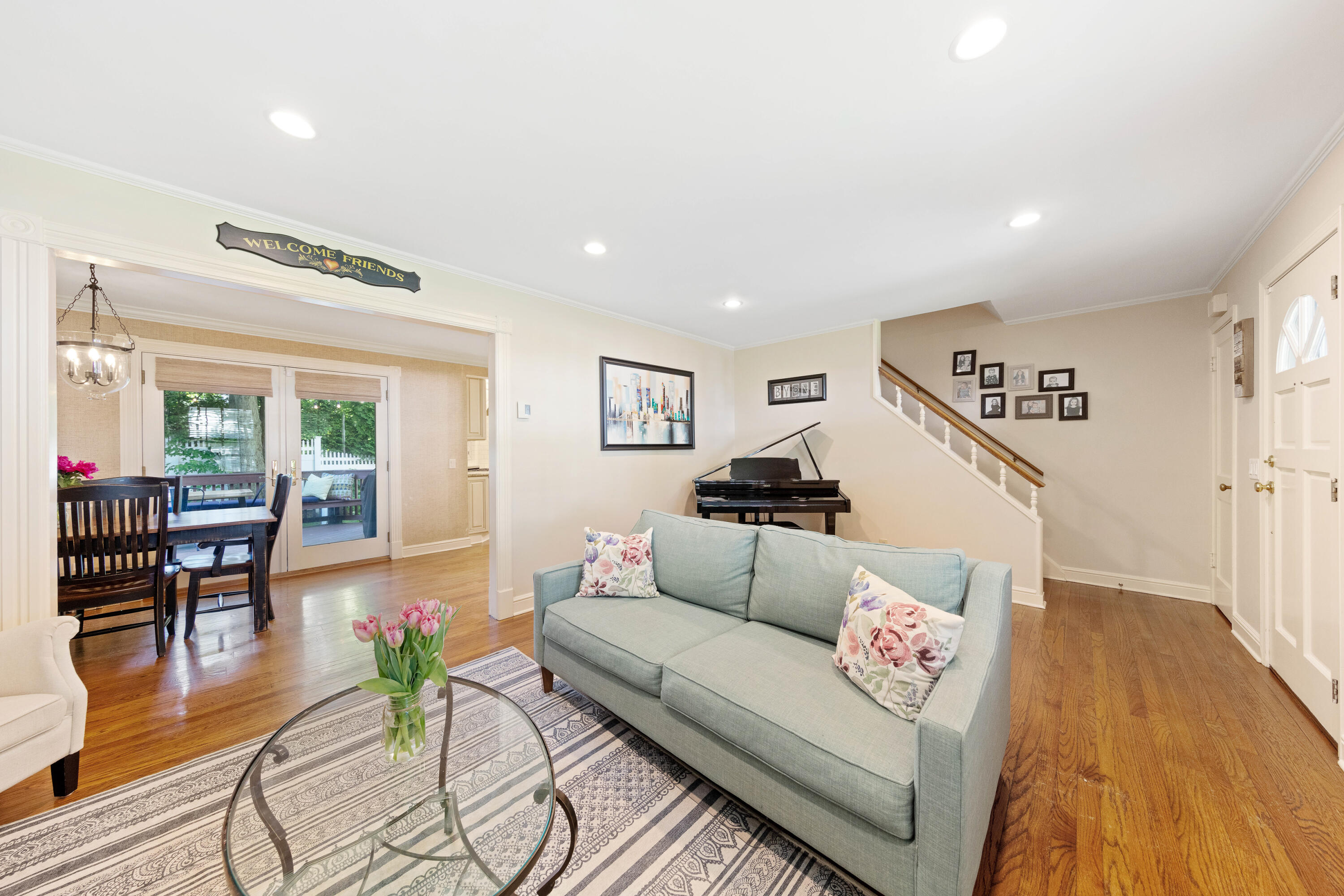 12 Miles Road Darien, CT 06820 - Photo 5 of 31 a living room with furniture and wooden floor