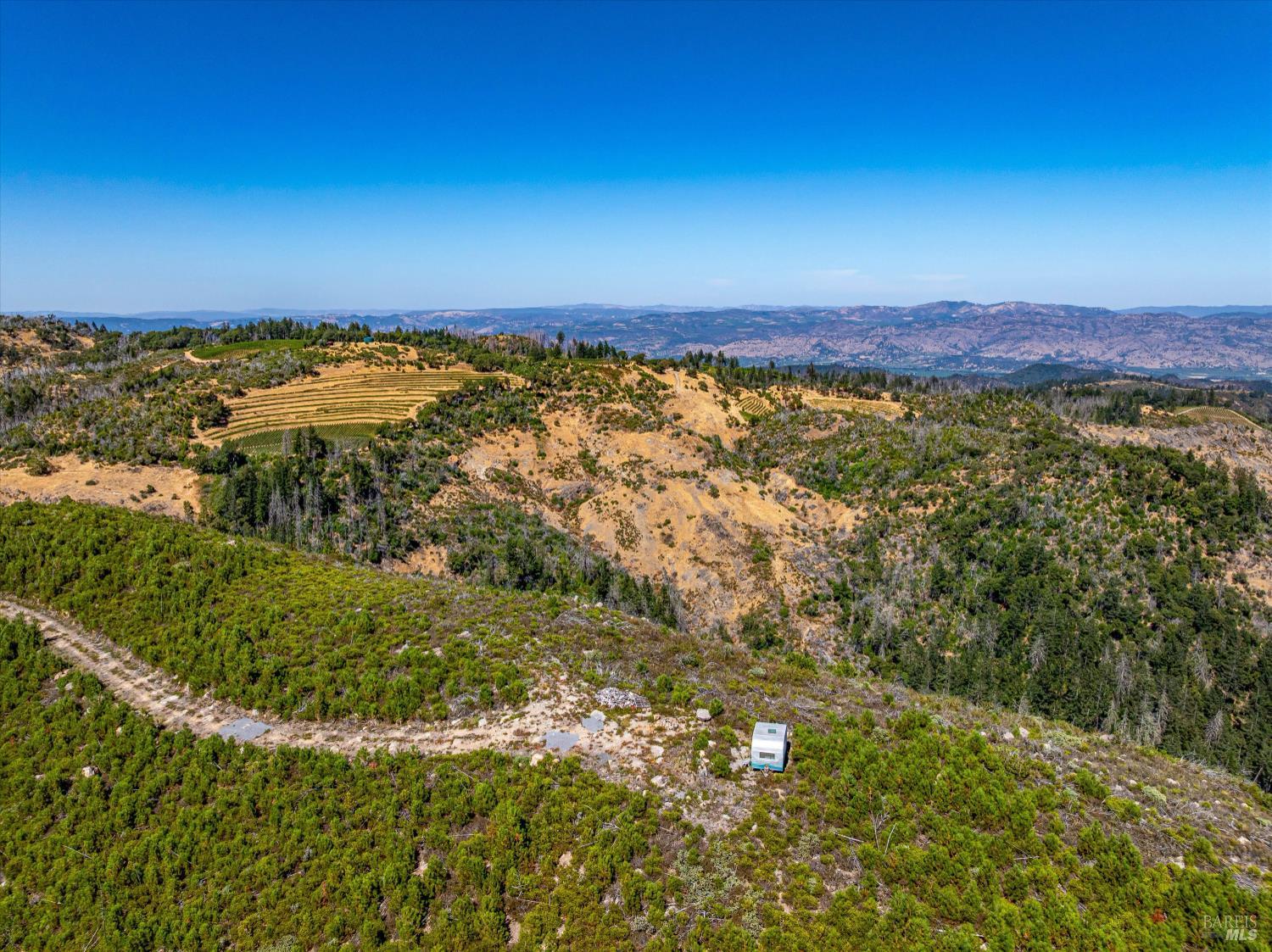 4420 Cavedale Road Sonoma, CA 95476 - Photo 13 of 25 Napa County property boundary looks over public land with protected views.