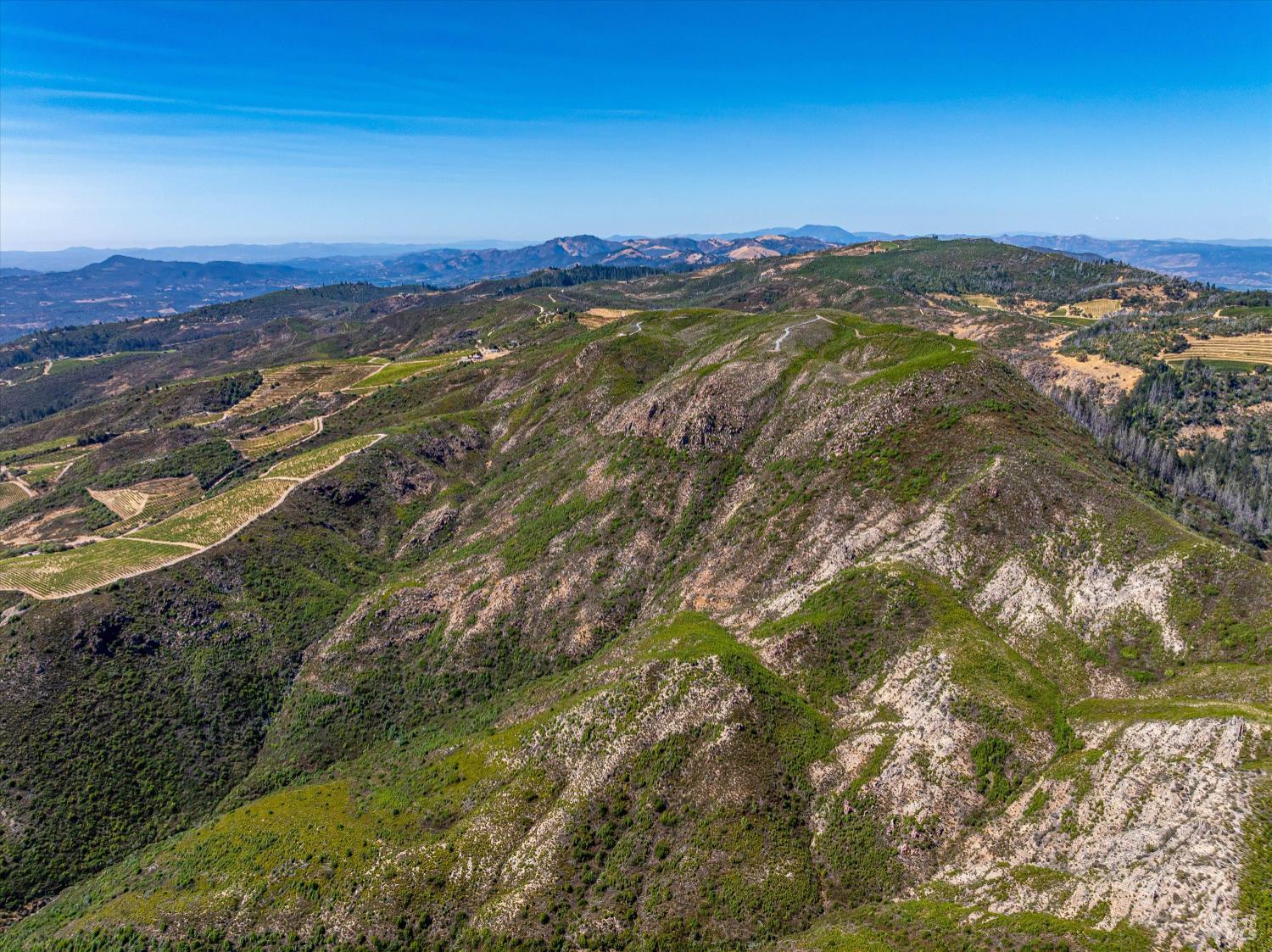 4420 Cavedale Road Sonoma, CA 95476 - Photo 17 of 25 Aerial with good amount of parcel acreage shown.